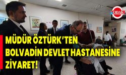 Müdür Öztürk’ten Bolvadin Devlet Hastanesine Ziyaret!