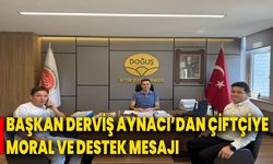 Başkan Derviş Aynacı’dan Çiftçiye Moral ve Destek Mesajı