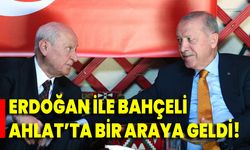 Erdoğan ile Bahçeli Ahlat’ta Bir Araya Geldi