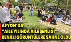 Afyon’da “Aile Yılında Aile Şenliği” Renkli Görüntülere Sahne Oldu