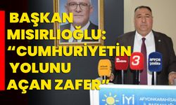 İl Başkanı Mısırlıoğlu: “Cumhuriyetin Yolunu Açan Zafer”