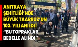 Anıtkaya Şehitliği’nde Büyük Taarruz’un 103. Yılı Anıldı!