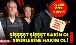 Şışşşşt şışşşt sakin ol, Sinirlerine hakim ol!