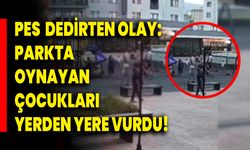 Pes Dedirten Olay: Parkta Oynayan Çocukları Yerden Yere Vurdu!