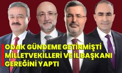 ODAK gündeme getirmişti, Milletvekilleri ve İl Başkanı gereğini yaptı