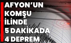 Afyon’un Komşu İlinde Deprem Oldu