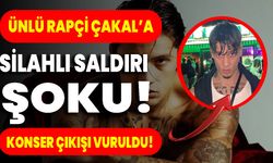Ünlü Rapçi Çakal’a Silahlı Saldırı Şoku: Konser Çıkışı Ayağından Vuruldu!