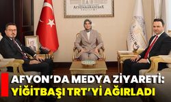 Afyon’da Medya Ziyareti: Yiğitbaşı TRT’yi Ağırladı