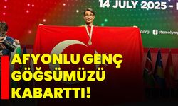 Afyonlu genç göğsümüzü kabarttı!