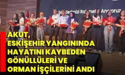 AKUT, Eskişehir yangınında hayatını kaybeden gönüllüleri ve orman işçilerini andı