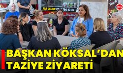 Başkan Köksal’dan Taziye Ziyareti