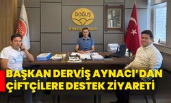 Başkan Derviş Aynacı’dan Çiftçilere Destek Ziyareti
