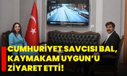 Cumhuriyet Savcısı Bal, Kaymakam Uygun’u ziyaret etti!