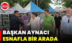 Başkan Aynacı Esnafla Bir Arada