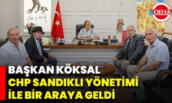 Başkan Köksal CHP Sandıklı Yönetimi İle Bir Araya Geldi
