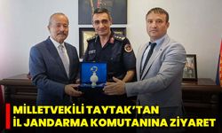 Milletvekili Taytak’tan İl Jandarma Komutanına Ziyaret