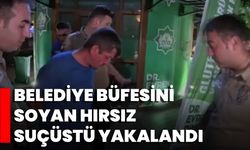 Belediye Büfesini Soyan Hırsız Suçüstü Yakalandı
