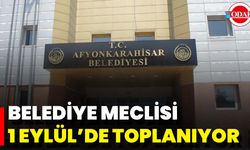 Belediye Meclisi 1 Eylül’de Toplanıyor