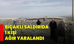 Bıçaklı Saldırıda 1 Kişi Ağır Yaralandı