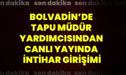 Bolvadin’de Tapu Müdür Yardımcısından Canlı Yayında İntihar Girişimi