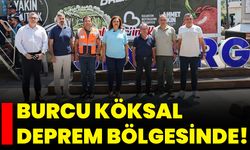 Burcu Köksal Deprem Bölgesinde!