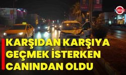 Karşıdan Karşıya Geçmek İsterken Canından Oldu