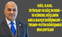 Mehmet Bozkuş: Kriz, Kaos, İstikrar ve Güç Ekseni – 10 Küresel Güçlerin Arka Bahçe Değişimleri – Trump-Putin Görüşmesi Beklentileri