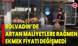 Bolvadin’de Artan Maliyetlere Rağmen Ekmek Fiyatı Değişmedi