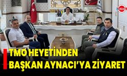 TMO Heyetinden Başkan Aynacı’ya Ziyaret