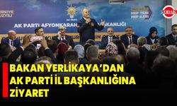 Bakan Yerlikaya’dan AK Parti İl Başkanlığına Ziyaret