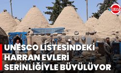 UNESCO Listesindeki Harran Evleri Serinliğiyle Büyülüyor