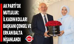 AK Parti’de Mutluluk: İl Kadın Kolları Başkanı Çengel ve Erkan Balta Nişanlandı