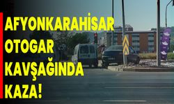 Afyonkarahisar Otogar Kavşağında Kaza!