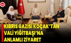 Kıbrıs Gazisi Koçak’tan, Vali Yiğitbaşı’na Anlamlı Ziyaret