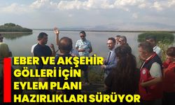 Eber ve Akşehir Gölleri İçin Eylem Planı Hazırlıkları Sürüyor