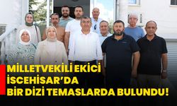 Milletvekili Ekici İscehisar’da bir dizi temaslarda bulundu!
