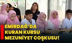 Emirdağ’da Kuran Kursu mezuniyet coşkusu!