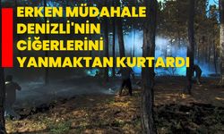 Erken müdahale Denizli'nin ciğerlerini yanmaktan kurtardı