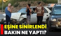 Eşine Sinirlendi Bakın Ne Yaptı?