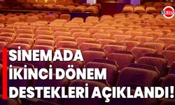 Sinemada İkinci Dönem Destekleri Açıklandı!