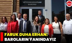 Faruk Duha Erhan: Baroların Yanındayız