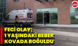 Feci Olay: 1 Yaşındaki Bebek Kovada Boğuldu
