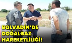 Bolvadin’de doğalgaz hareketliliği!