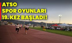 ATSO Spor Oyunları 19. kez başladı!