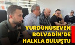 Yurdunuseven Bolvadin’de Halkla Buluştu