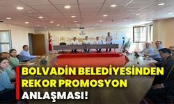 Bolvadin Belediyesinden Rekor promosyon anlaşması!