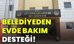 Belediyeden evde bakım desteği!
