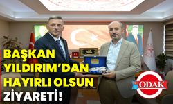 Başkan Yıldırım’dan hayırlı olsun ziyareti!