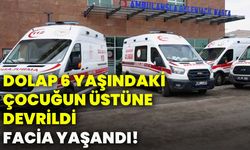 Dolap 6 yaşındaki çocuğun üstüne devrildi facia yaşandı!