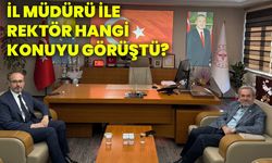 İl Müdürü ile Rektör hangi konuyu görüştü?